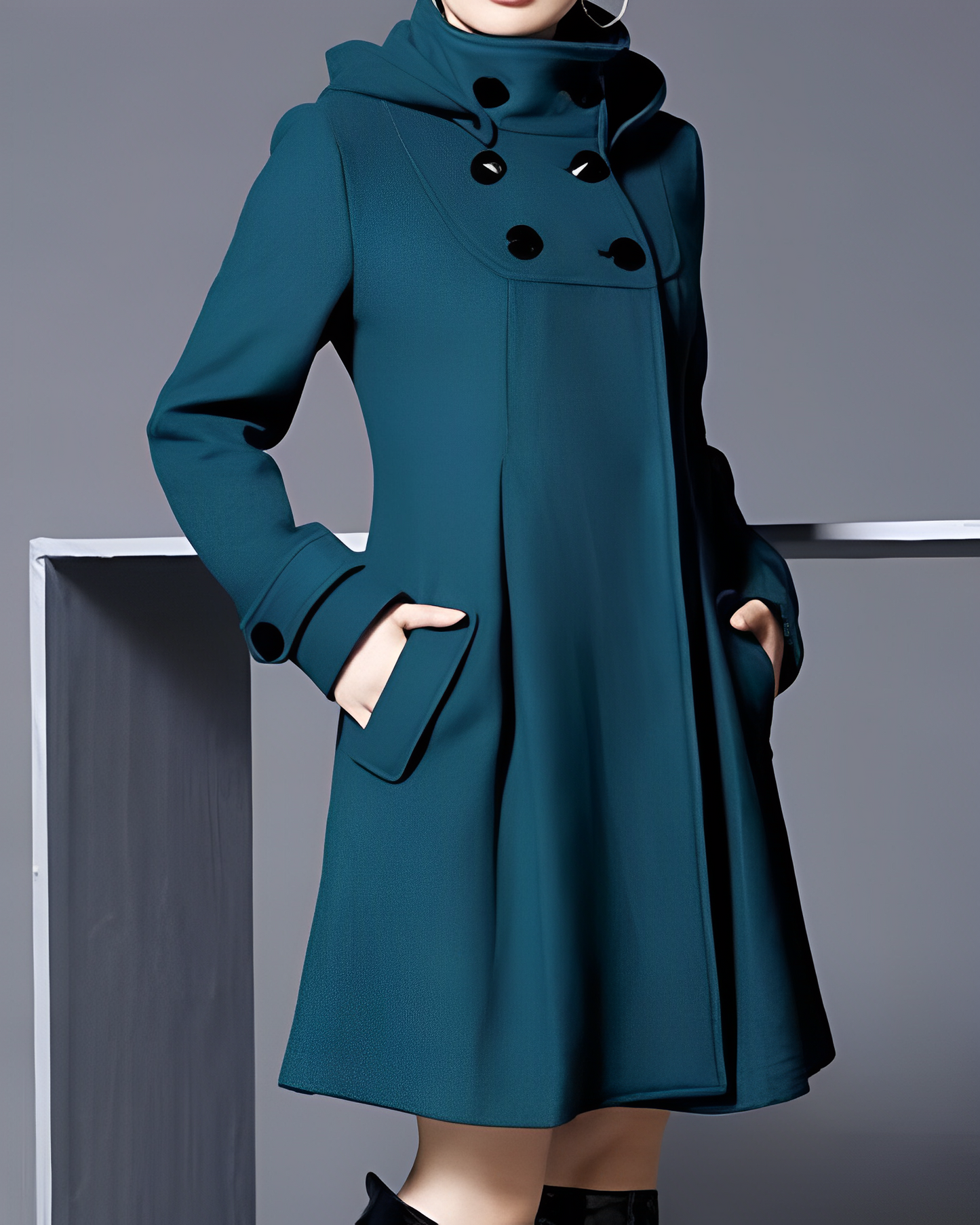 Astrada | Coat With Side Pockets