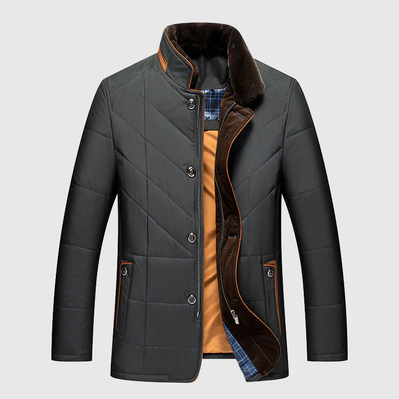 Adrien-Remy Legacy Monogrammed Quilted Jacket