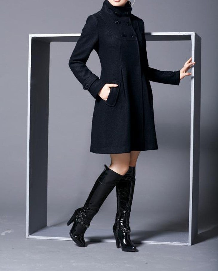 Astrada | Coat With Side Pockets